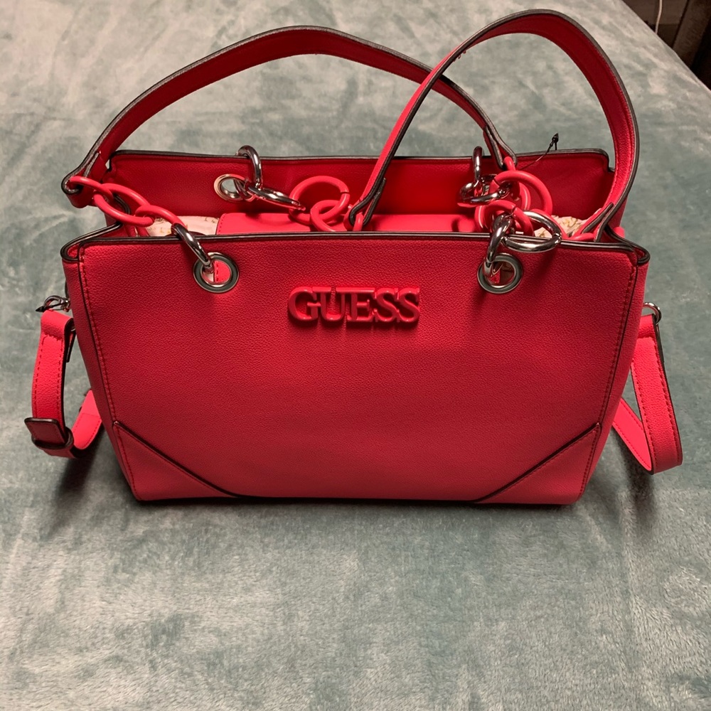 Hot Pink Guess Purse